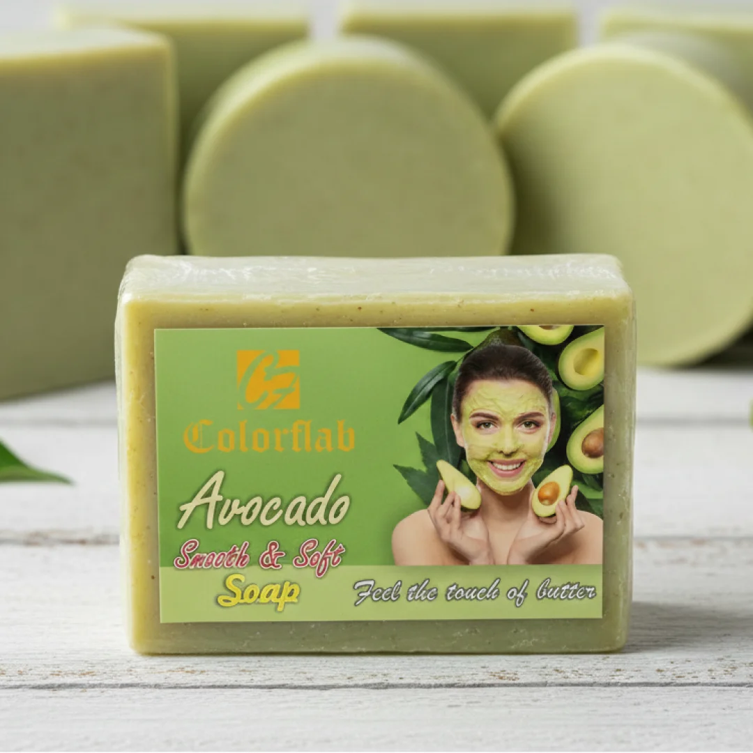 1 avocado Hand made Fruits Soap - Image 1
