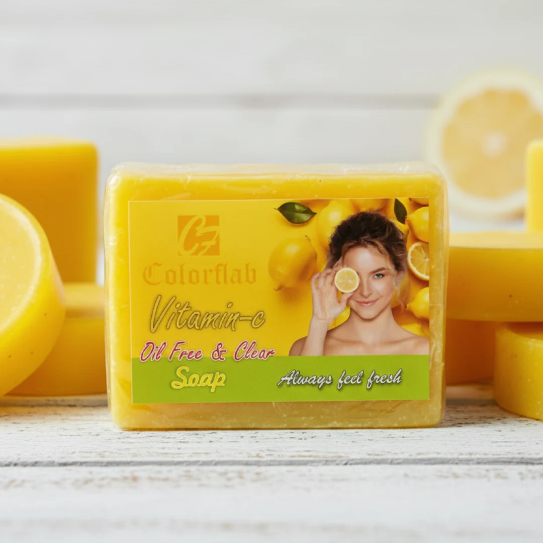 4 lemon Hand made Soap - Image 1